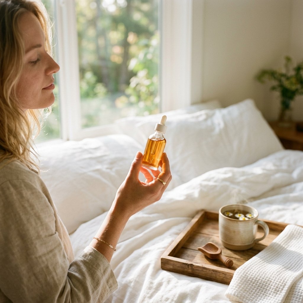 Morning skincare ritual